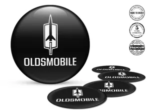 Oldsmobile Gewölbte Aufkleber Design Hochwertige Radembleme